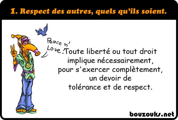 Respect des autres